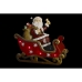 Dekoration DKD Home Decor LED Ljus Röd Metall Harts Tomte 32 x 17 x 29 cm