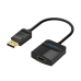 Adaptador DisplayPort a HDMI Vention HBGBB Negro 15 cm