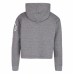 Sweatshirt med hætte til piger Converse 469889 042 Grå