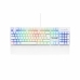 Mechanisch toetsenbord The G-Lab KEYZ RUBIDIUM Wit Azerty Frans