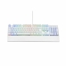 Mechanisch toetsenbord The G-Lab KEYZ RUBIDIUM Wit Azerty Frans