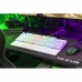 Mekanisk tastatur The G-Lab KEYZ RUBIDIUM Hvid Azerty Fransk