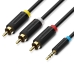 Аудио Кабел Жак към RCA Vention BCBBG 1,5 m