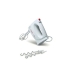 Handmixer BOSCH MFQ3030 350W Roestvrij staal Plastic