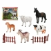 Conjunto Animais de Quinta 110371 (9 pcs)