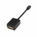 Adaptador DisplayPort Mini a VGA Aisens A125-0135 Negro 15 cm