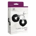 Cuffs S Pleasures Furry Black