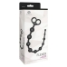 Anal Beads S Pleasures Flexer Black Silicone