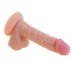 Gode réaliste S Pleasures Beige Silicone (14,9 cm)