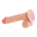 Realistyczne dildo S Pleasures Beżowy Silikon (19,5 cm)