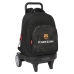 School Bag F.C. Barcelona Black Black 33 x 45 x 22 cm