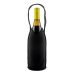 Bottle Cooler Koala Nature Black 21 x 9 cm Polyester (6 Units)