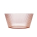 Salad Bowl Quid Sunset Coral Coral Plastic Ø 25 cm (12 Units)