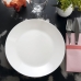 Piatto da pranzo Luminarc Zelie Bianco Vetro Ø 25 cm (12 Unità)