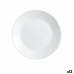 Prato de Sobremesa Luminarc Zelie Branco Vidro Ø 18 cm (12 Unidades)