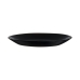 Dessert dish Luminarc Zelie Negro Black Glass Ø 18 cm (12 Units)