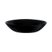 Dyp plate Luminarc Zelie Negro Svart Glass Ø 20 cm (12 enheter)