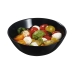 Snacksbolle Luminarc Zelie Negro Svart Glass (12 enheter)