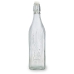 Bottle Quid Viba Transparent Glass 1 L (12 Units)