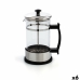 Kaffepress Quid Serenia Transparent Glas Rostfritt stål 600 ml (6 antal)