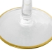 Set med ljusstakar Alexandra House Living Transparent Glas 10 x 36 x 10 cm 10 x 40 x 10 cm Vinglas 2 Delar