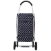 Shopping cart Alexandra House Living Black 46 x 98 x 36 cm Polyester Spots