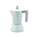 Cafetera Italiana Quid Ozon Verde Metal 6 Tazas (6 Unidades)