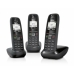 Telefono Fisso Gigaset AS405 Trio Bianco Nero