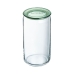 Borcan Luminarc Pure Jar Verde Sticlă 1,5 L (6 Unități)