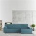 Hoes voor chaise longue met lange armleuning rechts Eysa BRONX Smaragdgroen 170 x 110 x 310 cm