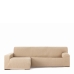 Hoes voor chaise longue met lange armleuning links Eysa TROYA Beige 170 x 110 x 310 cm