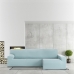 Hoes voor chaise longue met lange armleuning rechts Eysa BRONX Aquamarijn 170 x 110 x 310 cm