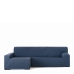 Hoes voor chaise longue met lange armleuning links Eysa TROYA Blauw 170 x 110 x 310 cm