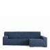 Capa para chaise longue de braço comprido direito Eysa TROYA Azul 170 x 110 x 310 cm