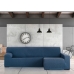 Rivestimento per chaise longue braccio lungo destro Eysa TROYA Azzurro 170 x 110 x 310 cm