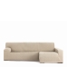 Hoes voor chaise longue met lange armleuning rechts Eysa TROYA Wit 170 x 110 x 310 cm