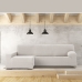 Funda para chaise longue de brazo largo izquierdo Eysa JAZ Blanco 180 x 120 x 360 cm