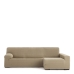 Funda para chaise longue de brazo largo derecho Eysa JAZ Beige 180 x 120 x 360 cm