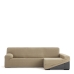 Hoes voor chaise longue met lange armleuning rechts Eysa JAZ Beige 180 x 120 x 360 cm