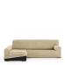 Hoes voor chaise longue met lange armleuning links Eysa ULISES Beige 170 x 110 x 310 cm