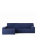 Hoes voor chaise longue met lange armleuning links Eysa BRONX Blauw 170 x 110 x 310 cm