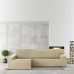 Hoes voor chaise longue met lange armleuning links Eysa BRONX Beige 170 x 110 x 310 cm