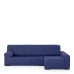 Right long arm chaise longue cover Eysa ULISES Blue 170 x 110 x 310 cm