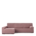 Capa para chaise longue de braço comprido esquerdo Eysa JAZ Cor de Rosa 180 x 120 x 360 cm