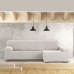 Rivestimento per chaise longue braccio lungo destro Eysa JAZ Bianco 180 x 120 x 360 cm