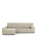 Hoes voor chaise longue met lange armleuning links Eysa THOR Wit 170 x 110 x 310 cm