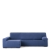 Hoes voor chaise longue met lange armleuning links Eysa JAZ Blauw 180 x 120 x 360 cm