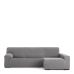 Hoes voor chaise longue met lange armleuning rechts Eysa JAZ Grijs 180 x 120 x 360 cm