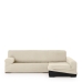 Hoes voor chaise longue met lange armleuning rechts Eysa ULISES Wit 170 x 110 x 310 cm