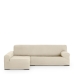 Hoes voor chaise longue met lange armleuning links Eysa ULISES Wit 170 x 110 x 310 cm